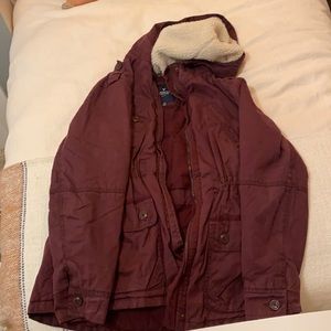 American Eagle  XL Maroon Jacket